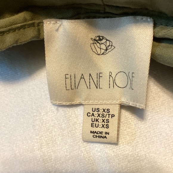 Eliane Rose army green cardigan size XS - Picture 5 of 5